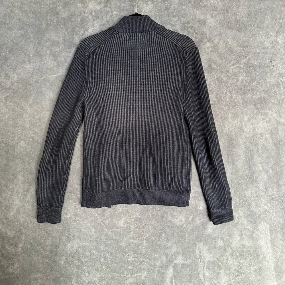 Banana Republic Men's Dark blue Zip-Up Cardigan Sweater size Small